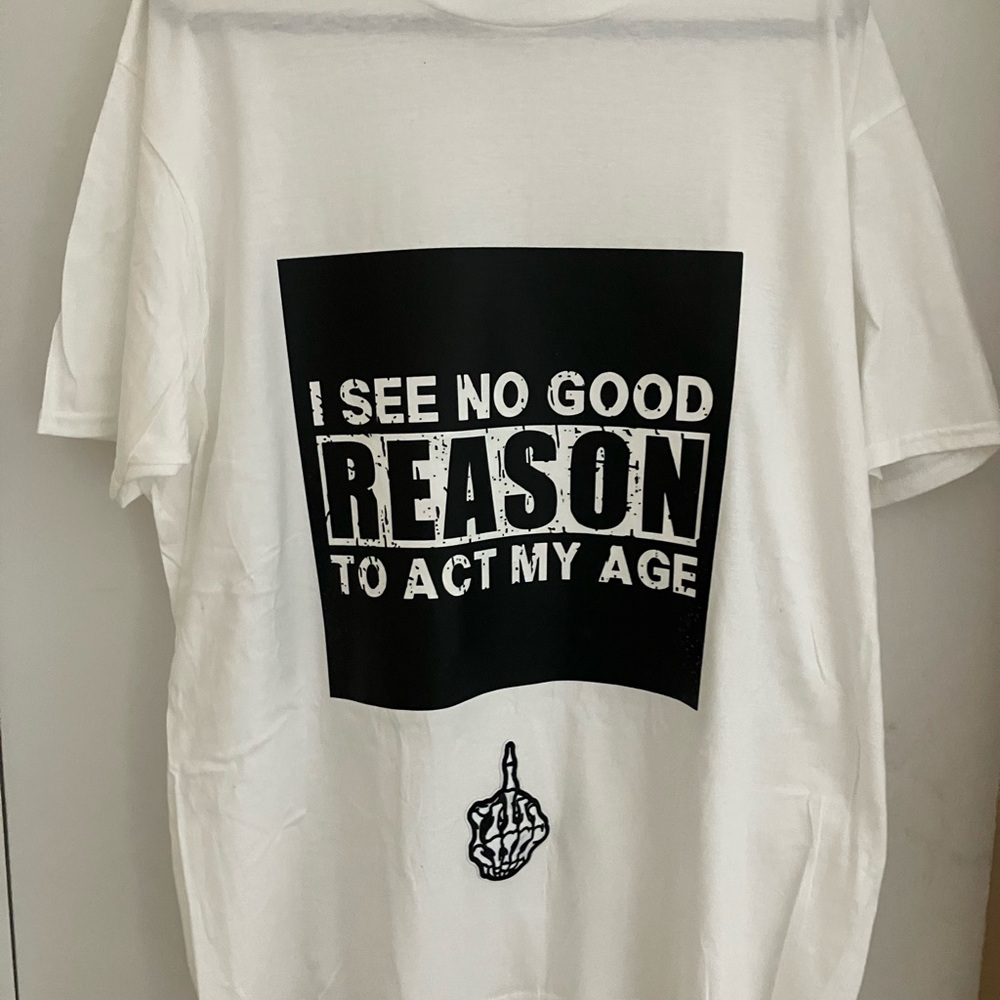 Unisex NWOT custom made t shirt.
